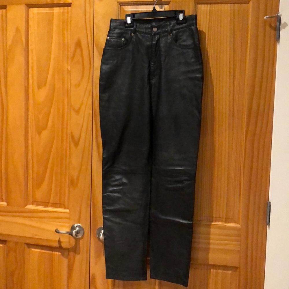 Leather pants